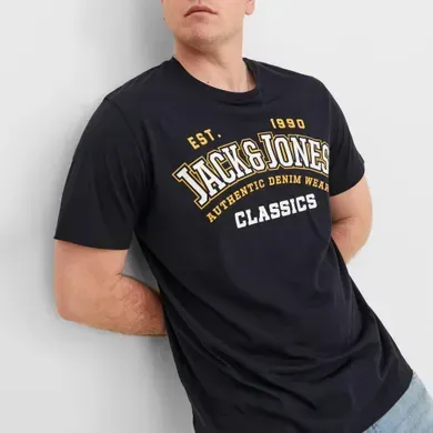 JACK & JONES T-SHIRT UOMO DARK NAVY TG.S