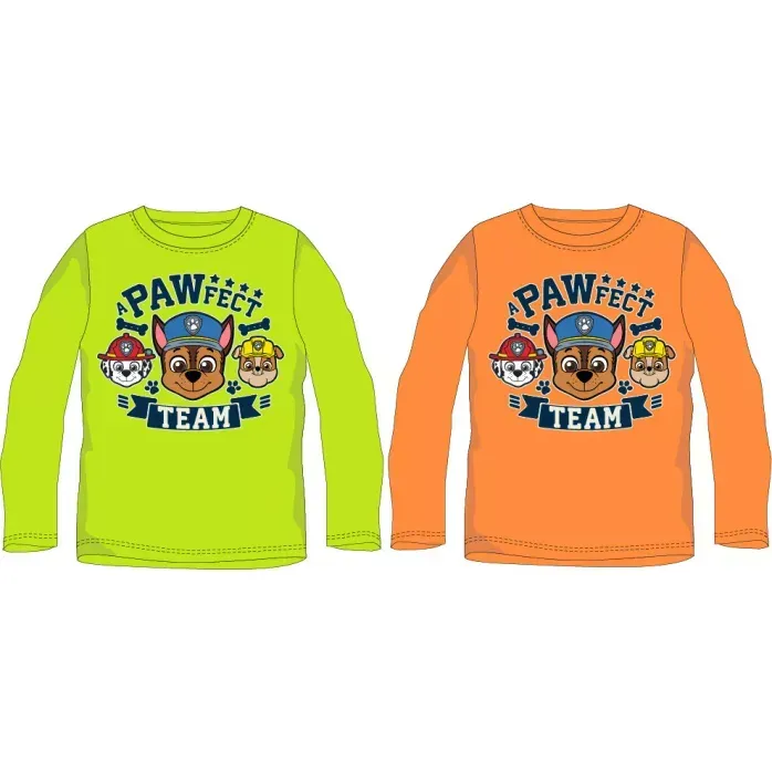 MAGLIA MANICA LUNGA PAW PATROL EURO 6,90 +IVA 22%