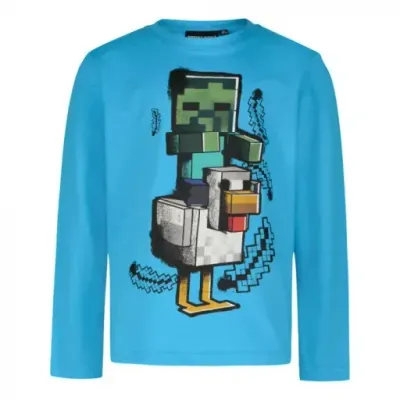 MAGLIA MANICA LUNGA MINECRAFT EURO 9,90 +IVA 22%