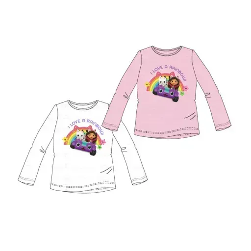 MAGLIA MANICA GABBY'S DOLLHOUSE EURO 7,90 +IVA 22%