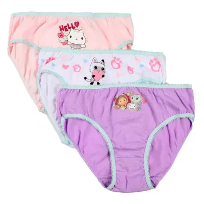 SLIP GABBY'S DOLLHOUSE 3 PACK EURO 4,30 + IVA