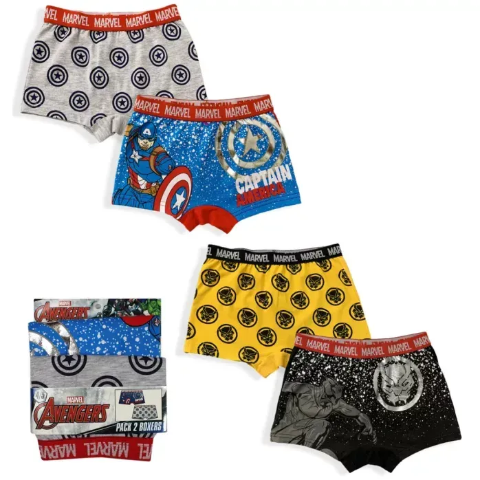 BOXER  AVENGERS 2 PACK EURO 5,90 + IVA