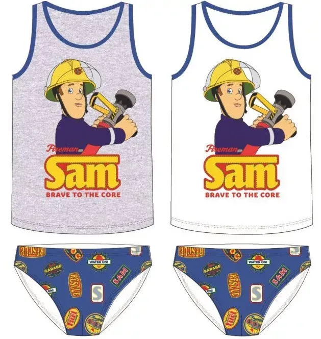 SET CANOTTA + SLIP  FIREMAN SAM EURO 5,95 + IVA