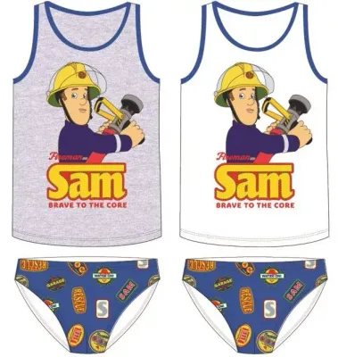 SET CANOTTA + SLIP  FIREMAN SAM EURO 5,95 + IVA