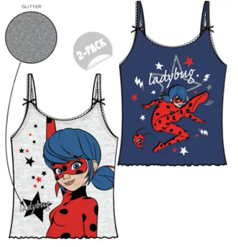 CANOTTA MIRACULOUS LADYBUG 2 PACK EURO 5,95 + IVA