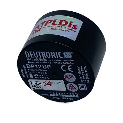 Deutronic Unterputz Netzteil 12V DP18UP-12-C Deutronic Unterputz Netzteil 12V DP18UP-12-C