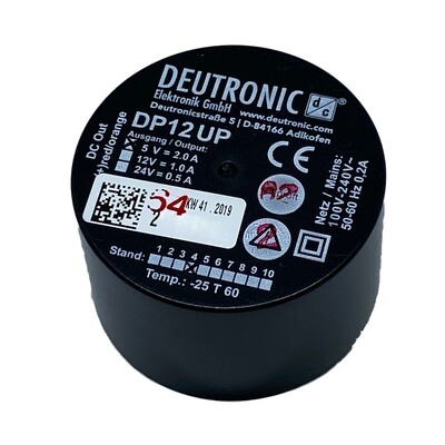 Deutronic Unterputz Netzteil 12V DP12UP-5-C Deutronic Unterputz Netzteil 12V DP12UP-5-C
