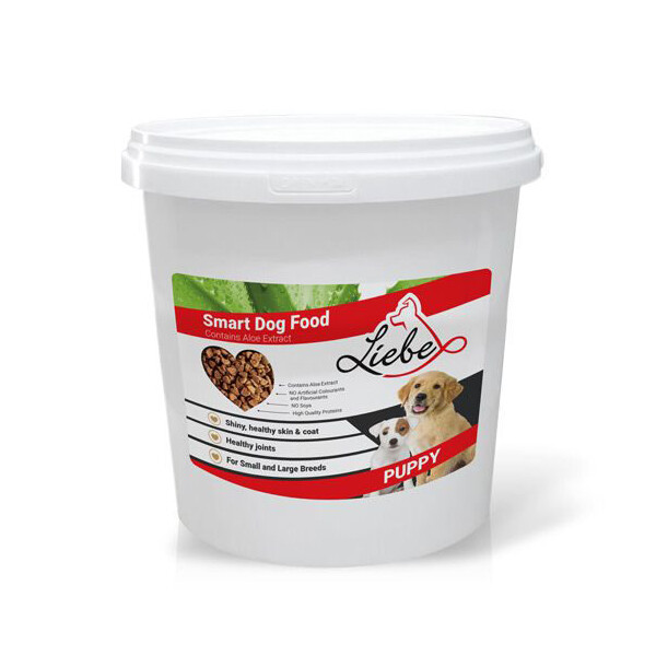 Liebe Smart Dog Food With Aloe (Puppy) - 8Kg Bucket