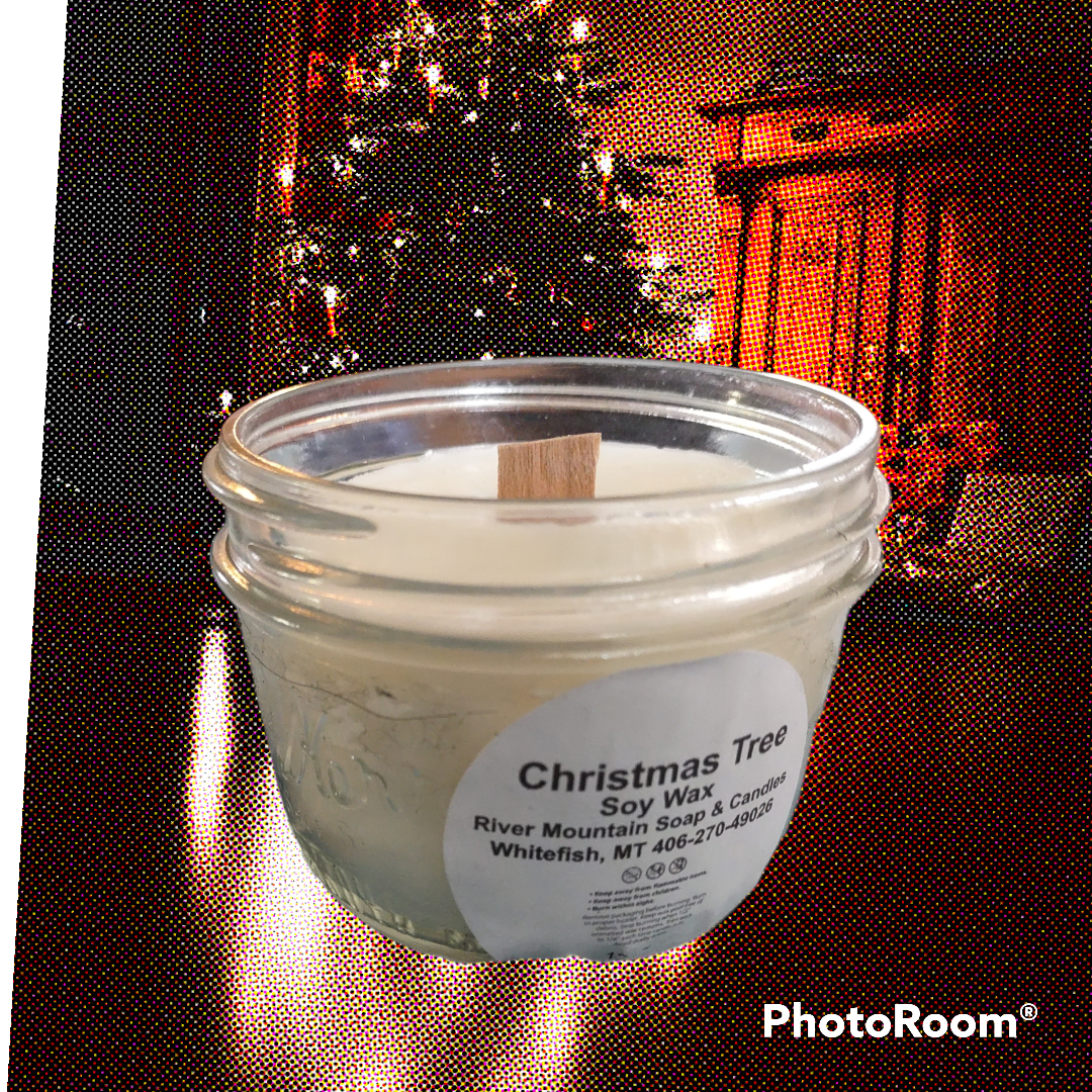 Christmas tree candle