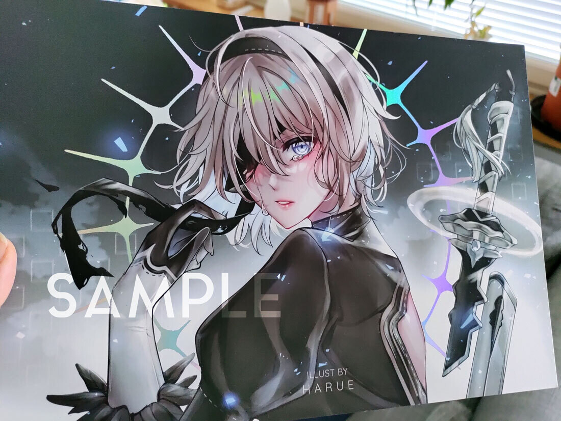 ♡ ToBe - Holo foil print ♡ Nyar Automa