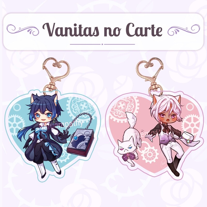 ♡ Vanitas &amp; Noè - Keychain ♡ Vanitas no Carte