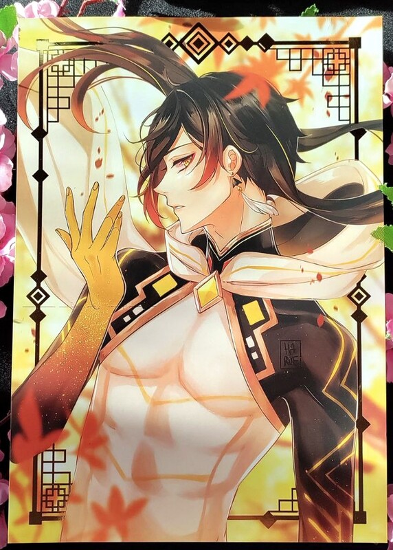 ♡ Zhongli Morax - Foil print ♡ Genshin Impact