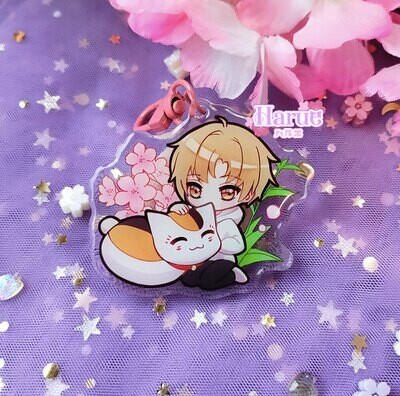 ♡ Natsume &amp; Nyanko Keychain ♡ Natsu Yuujinchou