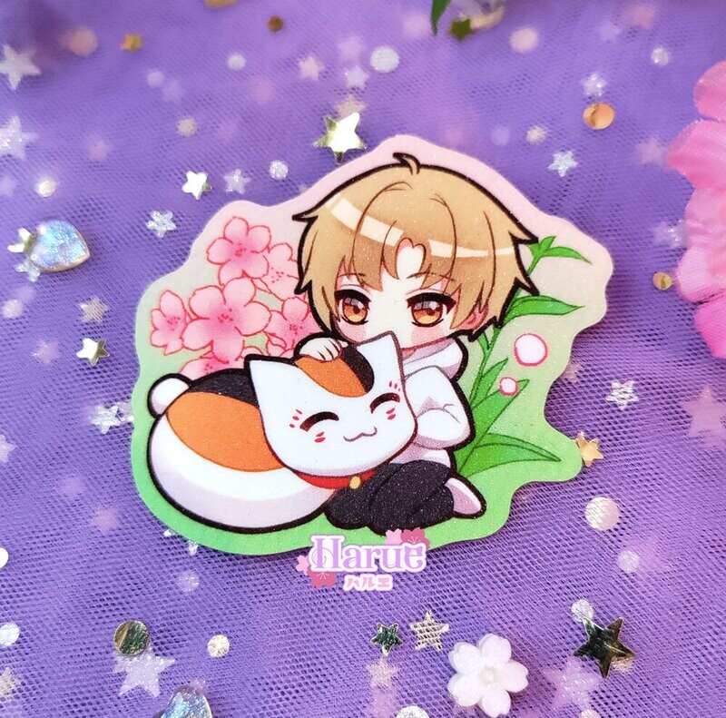 ♡ Natsume &amp; Nyanko - Sticker ♡ Natsu Yuujinchou