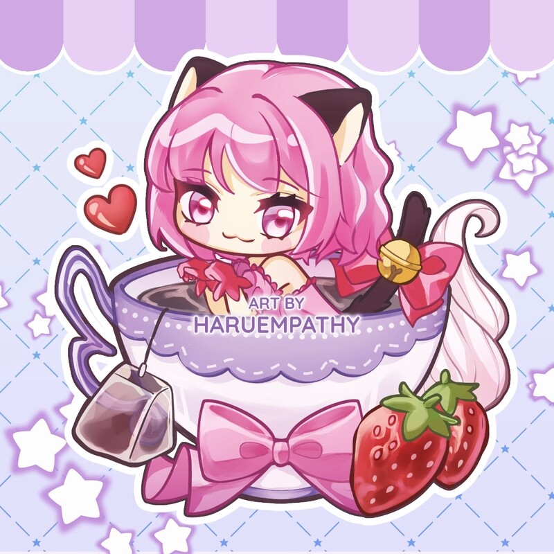 ♡ Ichigo - Keychain ♡ Majokko Tea Time