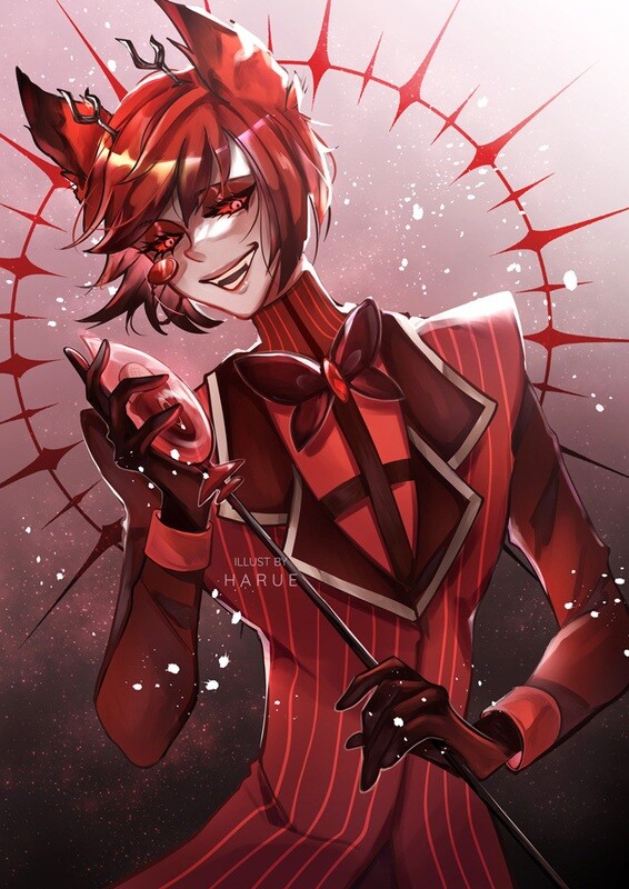 ♡ Singing demon - Foil Print ♡ Paradise Hotel