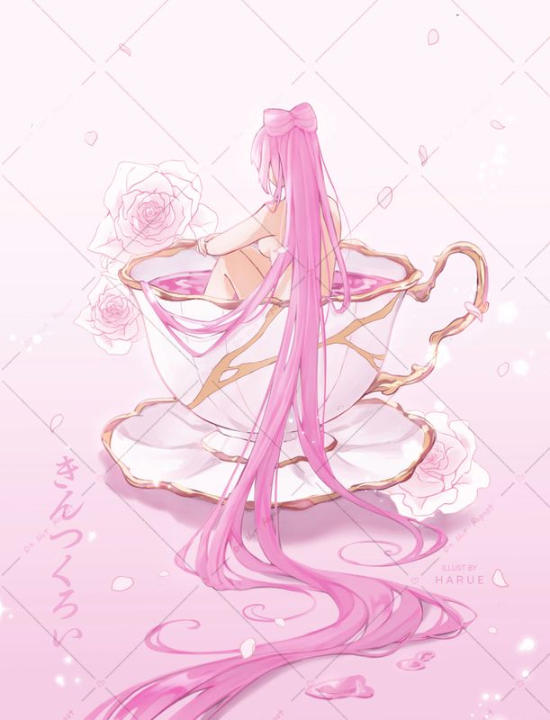 ♡ Kintsugi - Foil print ♡ Original Character