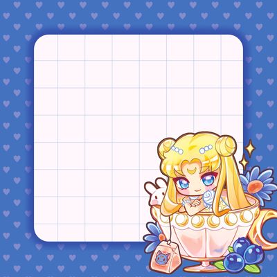 ♡ Serenity - Memo Pad ♡ Majokko Tea Time