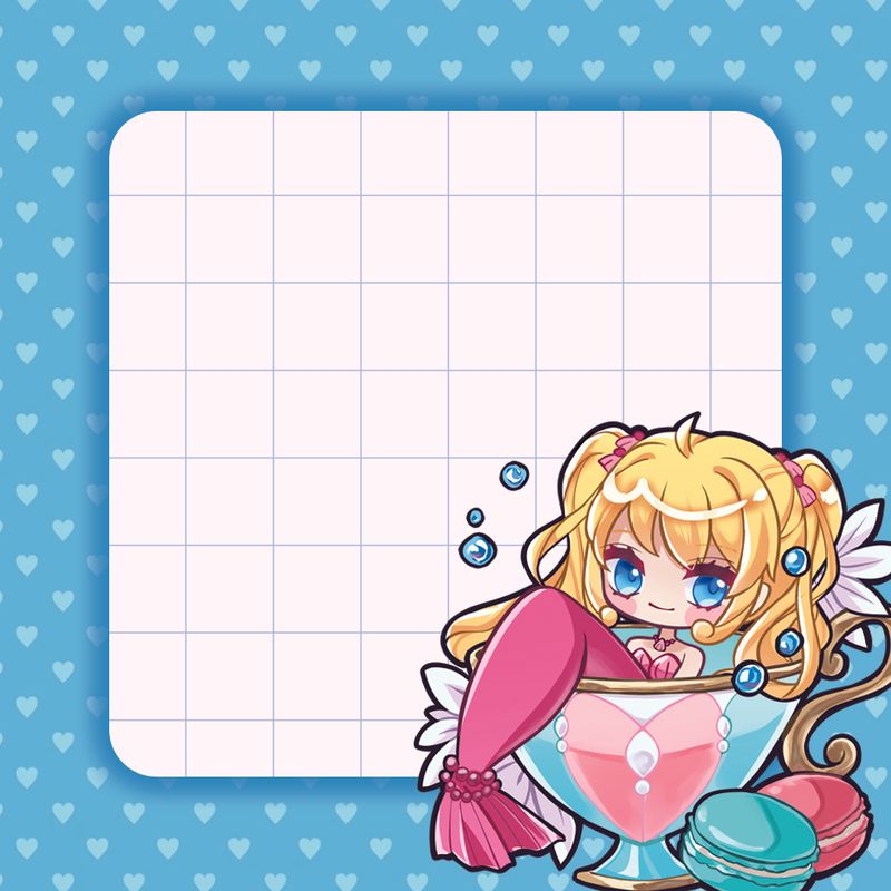 ♡ Luchia - Memo Pad ♡ Majokko Tea Time