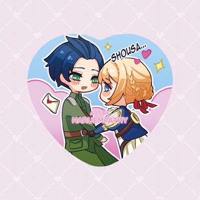♡ Violet x Gilbert - Sticker ♡