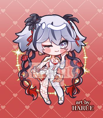 ♡ Camellya - Keychain ♡ Wuthering Waves