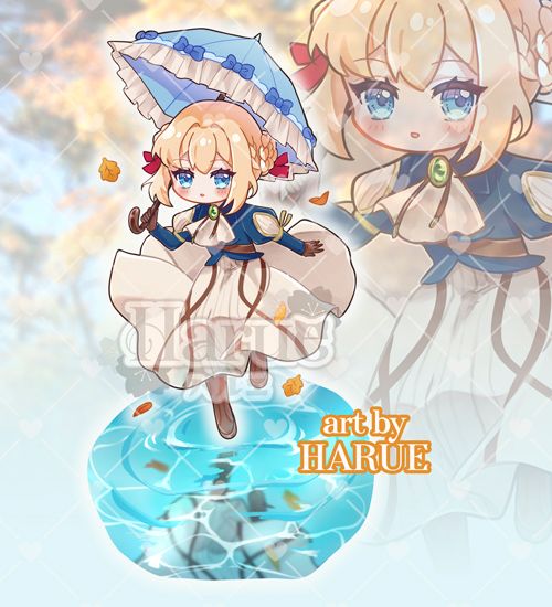 (PREORDER) ♡ The Lake Scene - Acrylic Standee ♡ Violet E.