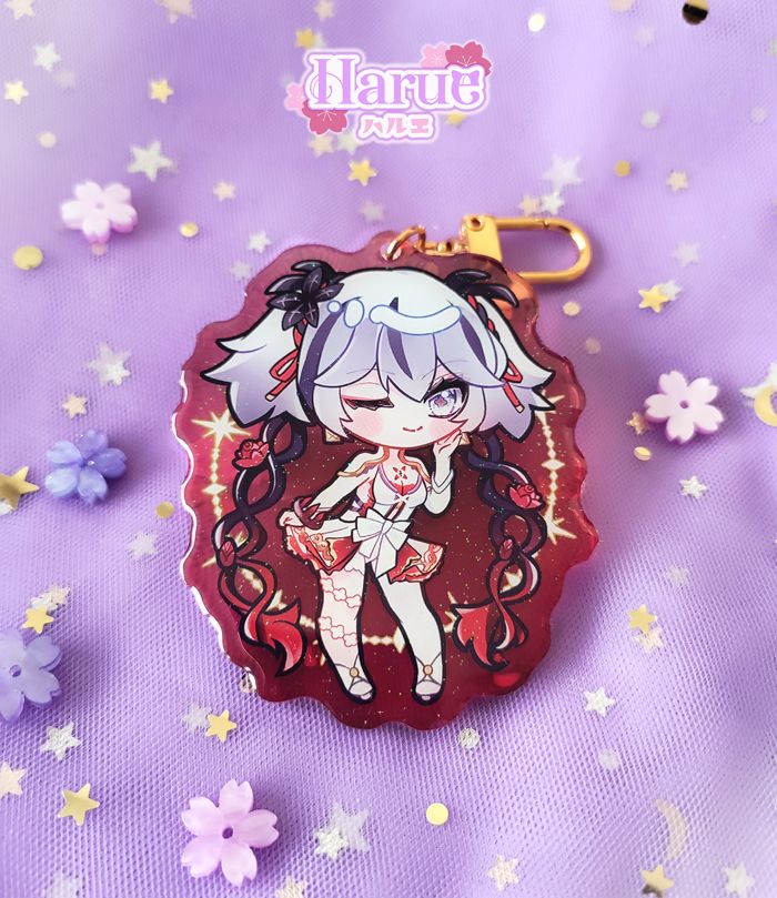 ♡ Camellya - Keychain ♡ Wuthering Waves