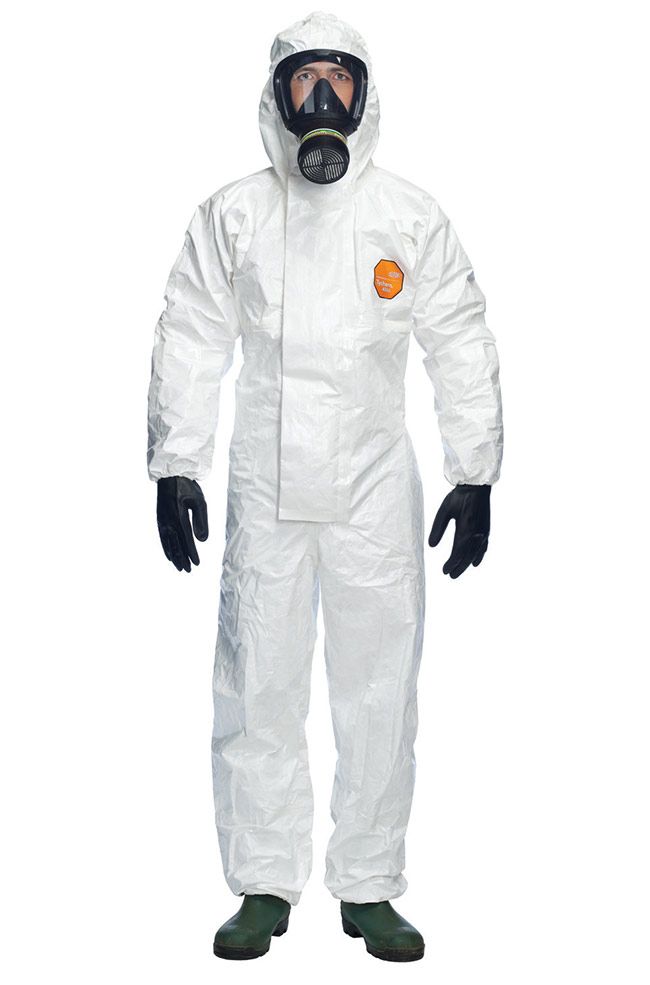 Tychem® 4000S CHZ5 Hooded Disposable Coverall