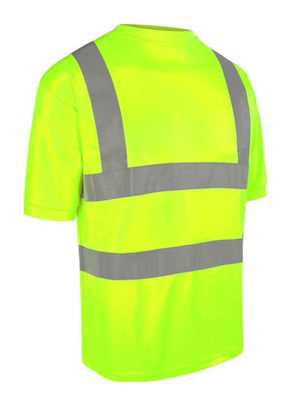 Beeswift Crew Neck Hi-Vis Short Sleeve T-shirt