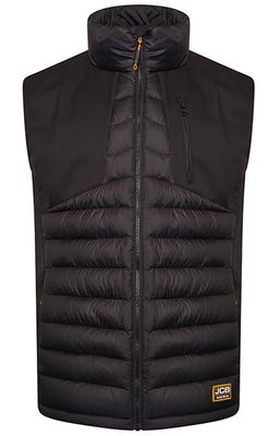 JCB Workwear Trade Hybrid Padded Gilet