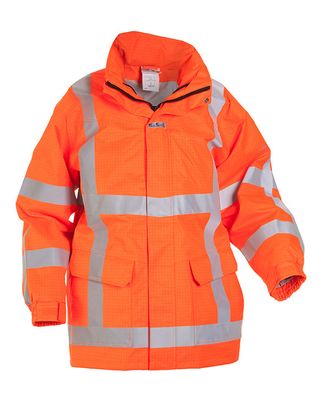 Hydrowear Markelo Multi SNS Fire Retardant Hi-Vis Anti-Static Waterproof Parka Jacket