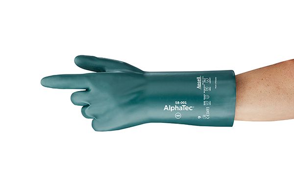 ANSELL ALPHATEC 58-001 ESD GAUNTLET GLOVES