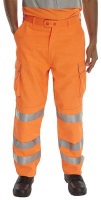 Beeswift Hi-Vis Rail Spec Trousers