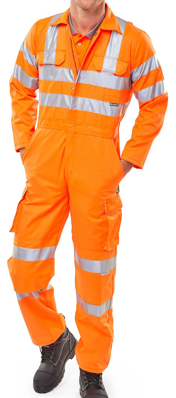 Beeswift Hi-Vis Railspec Coverall