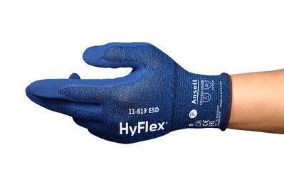 ANSELL HYFLEX 11-819 ESD TOUCHSCREEN GLOVE