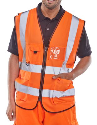 Beeswift Hi-vis Executive Id Vest
