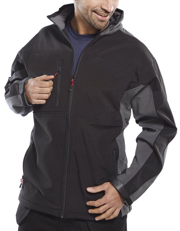 Beeswift Two-Tone Soft Shell Jacket