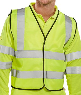 Beeswift Hi-Vis Vest Short Length