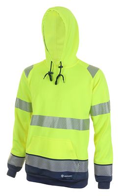 Beeswift Deltic Hi-Vis Two-Tone Hoodie