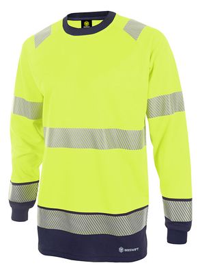 Beeswift Deltic Hi-Vis Two-Tone Long Sleeve T-Shirt
