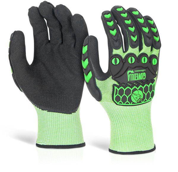 Beeswift Glovezilla Sandy Nitrile Coated Gloves