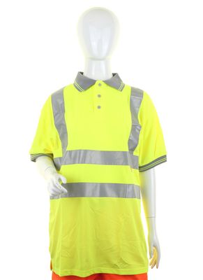 Beeswift Ladies Hi-Vis Short Sleeve Polo Shirt