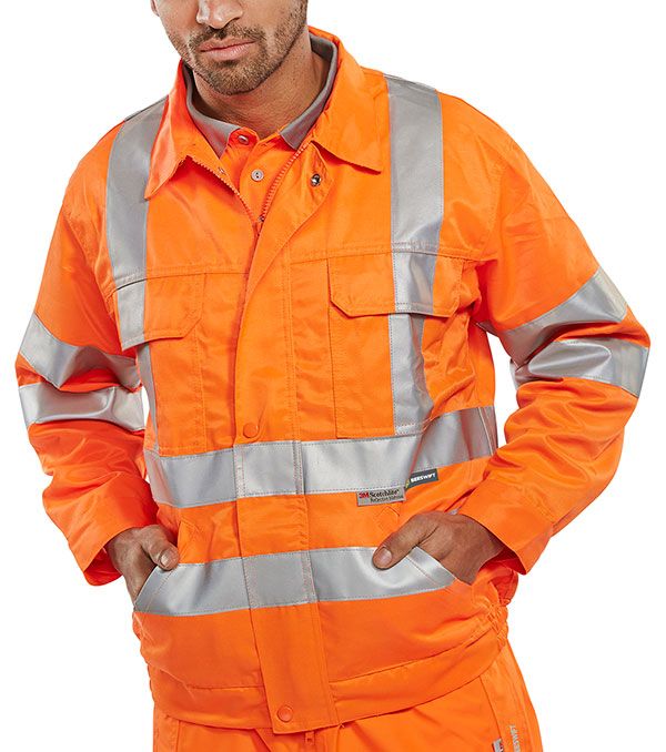 Beeswift Hi-Vis Railspec Jacket
