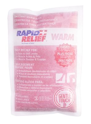 Rapid Relief Instant Warm Pack Large 5&quot;X 9&quot;
