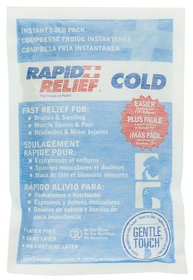 Rapid Relief Instant Cold Pack Large 5&quot;X 9&quot;