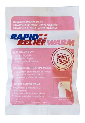 Rapid Relief Instant Warm Pack Small 4&quot;X 6&quot;
