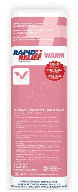 Rapid Relief Instant Warm Perineal Compress 5&quot;X 16&quot;