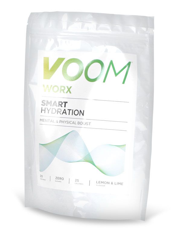 Voom Worx Lemon and Lime 20 Serving Pouch 200G