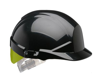 Centurion Reflex Safety Slip Ratchet Helmet With Hi-Vis Yellow Rear