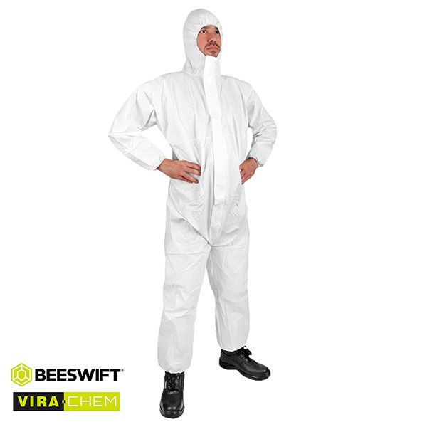 Beeswift Vira-Chem Disposable Laminated Coverall Type 5/6